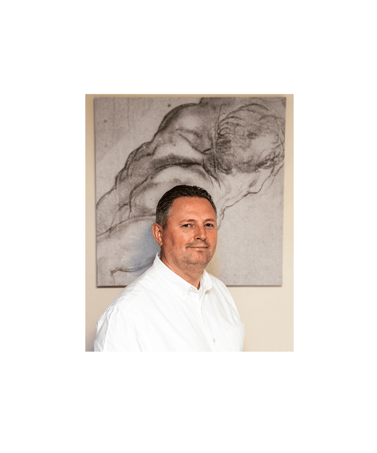 Portrait of Dr Les Hall